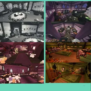 House Build Halloween Bundle 4x