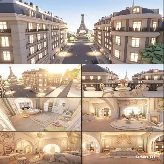 Adopt Me House Build Paris