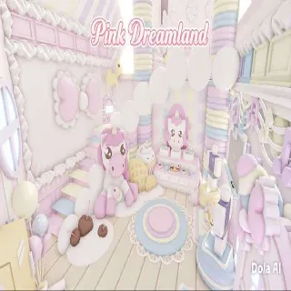 Adopt Me House Build Pink Dreamland