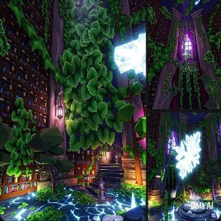 Adopt Me House Build Grean Heaven #13