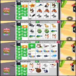Adopt Me Pet Bundle 51 Pets + 18egg