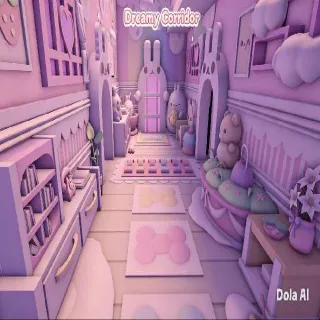 Adopt Me House Build Dreamy Corridor