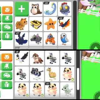 Adopt Me Pet Bundle 120+