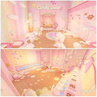 Adopt Me House Build Candy Lane