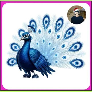 Moonbeam peacock