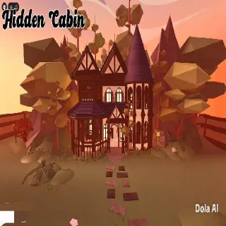 Adopt Me House Build Hidden Cabin