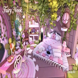 Adopt Me House build Fairy Nook