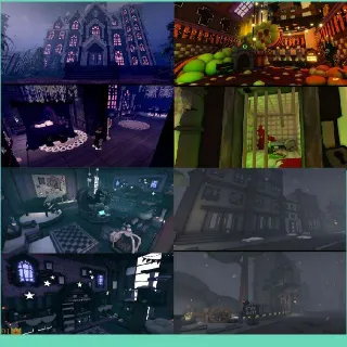 House Build Halloween 4x