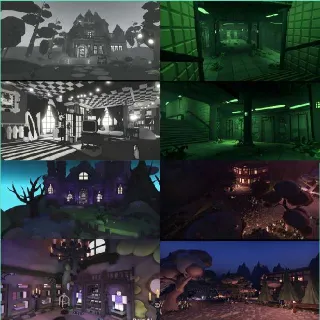House Build Halloween 4x