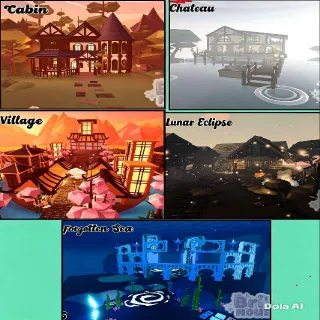 Adopt Me House Build Bundle 5x