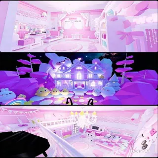 Adopt Me House Build Bunny $ Chick 77