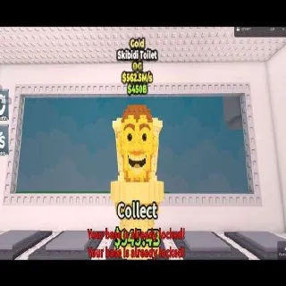Gold Skibidi Toilet