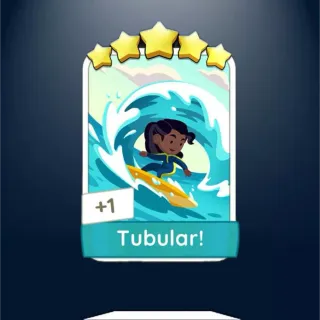 Tubular Monopoly Go Sticker 5 Star ⭐️⭐️⭐️⭐️⭐️