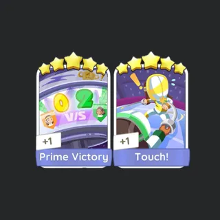 Prime Victory + Touch • Set 22 • Monopoly Go Sticker 5 Star ⭐️⭐️⭐️⭐️⭐️