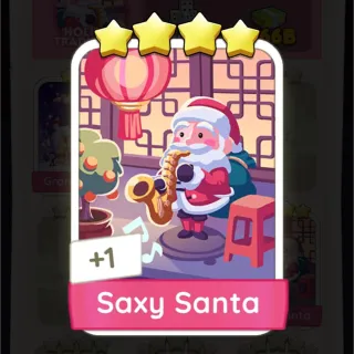 Saxy Santa Monopoly Go