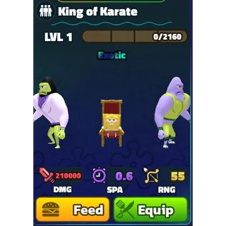 SPONGEBOB TOWER DEFENSE | 20X KING OF KARATE