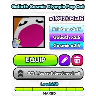 ARM WRESTLE SIMULATOR | GOLIATH COSMIC OLYMPIC POP CAT (x1.8t 💪🏻)