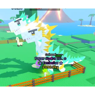 Catch and Tame - Colossal Paper Hydra (0.5%)