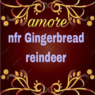 Pet | Nfr Gingerbread Reindeer