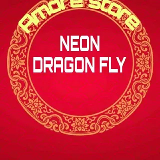 Neon Dragonfly