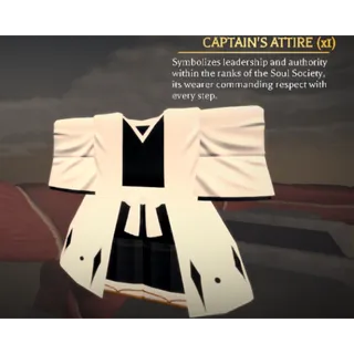 Captain's Attire
