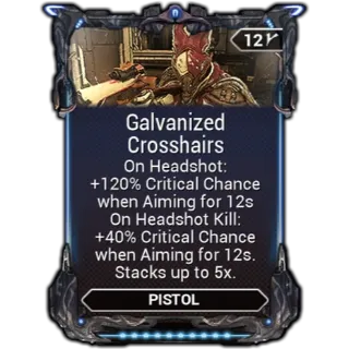 Galvanized Crosshairs (Max Rank)