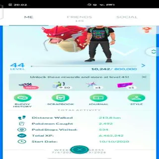 Pokemon Go Account F/$