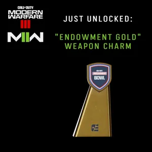 MW3 ENDOWMENT GOLD CHARM