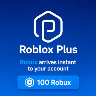 100 robux via plus