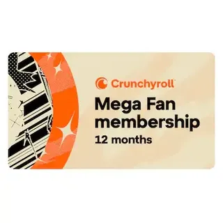 Crunchyroll Mega Fan 12 months