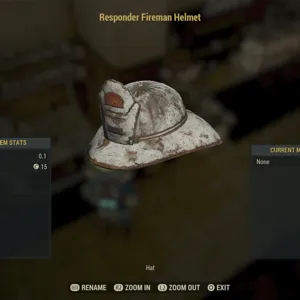 responder fireman helmet