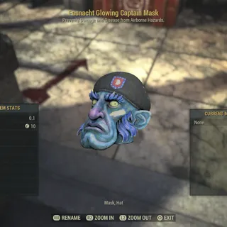 glowing captain mask