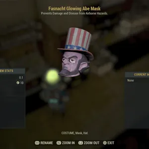 Fasnacht glowing Abe