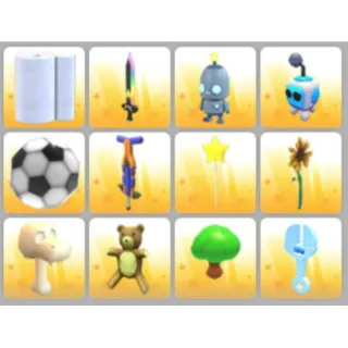 BUNDLE PET TOYS X12