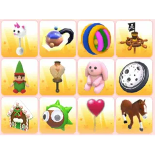 BUNDLE PET TOYS X12