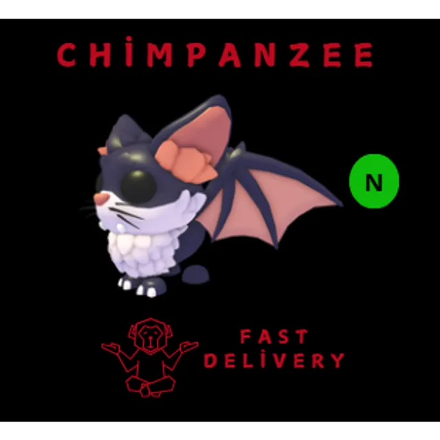 KITTY BAT NEON - Adopt Me Game Item - Gameflip