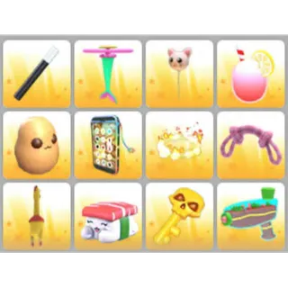 BUNDLE PET TOYS X12