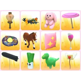 BUNDLE PET TOYS X12