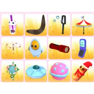 BUNDLE PET TOYS X12