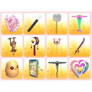 BUNDLE PET TOYS X12