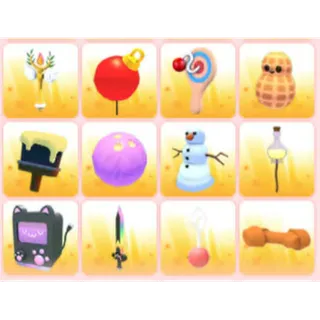 BUNDLE PET TOYS X12