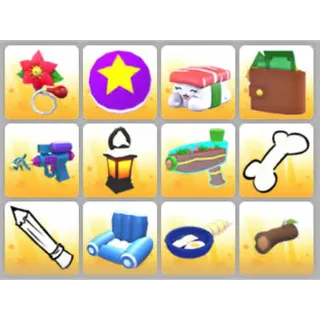 BUNDLE PET TOYS X12