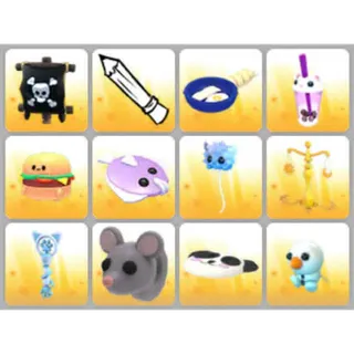 BUNDLE PET TOYS X12