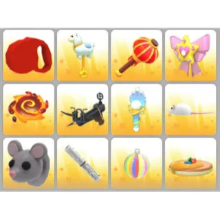 BUNDLE PET TOYS X12