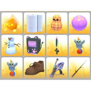 BUNDLE PET TOYS X12