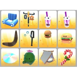 BUNDLE PET TOYS X12