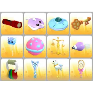 BUNDLE PET TOYS X12