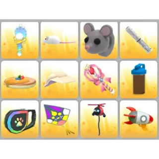 BUNDLE PET TOYS X12