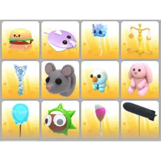 BUNDLE PET TOYS X12