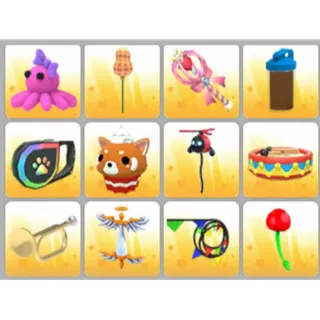BUNDLE PET TOYS X12